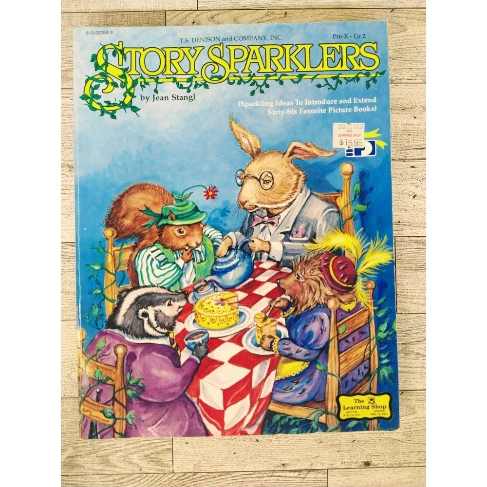 Book story sparklers